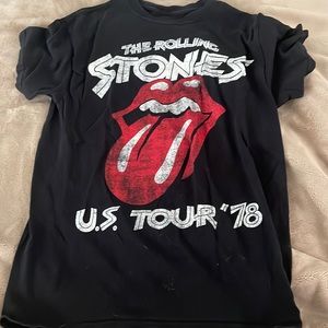 Rolling Stones t shirt.